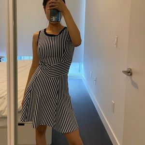 AQUA Stripe Dress